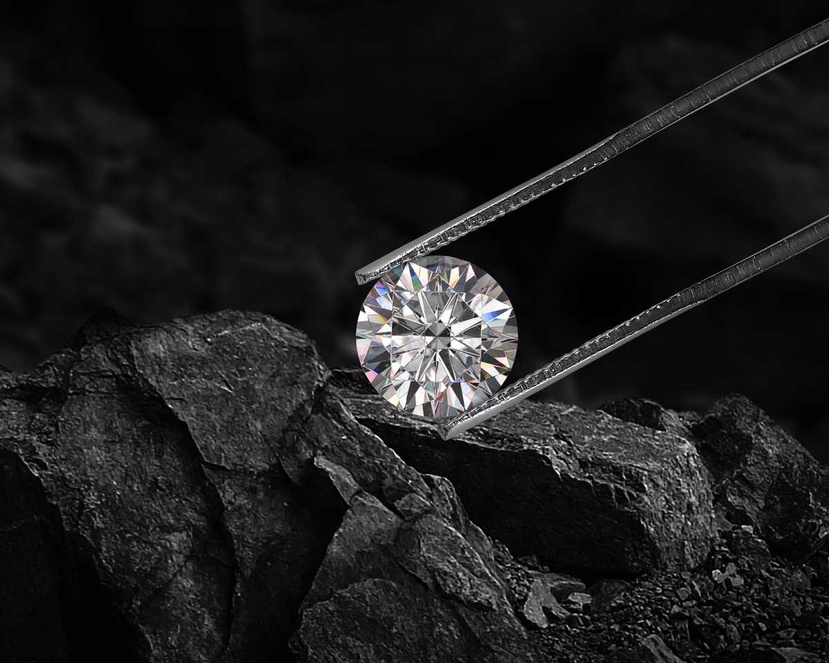 Diamond closeup